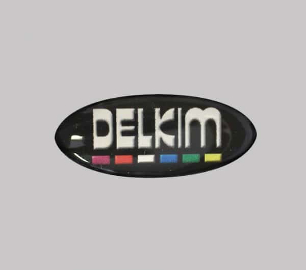 Delkim Plus Range Dome Labels x 5