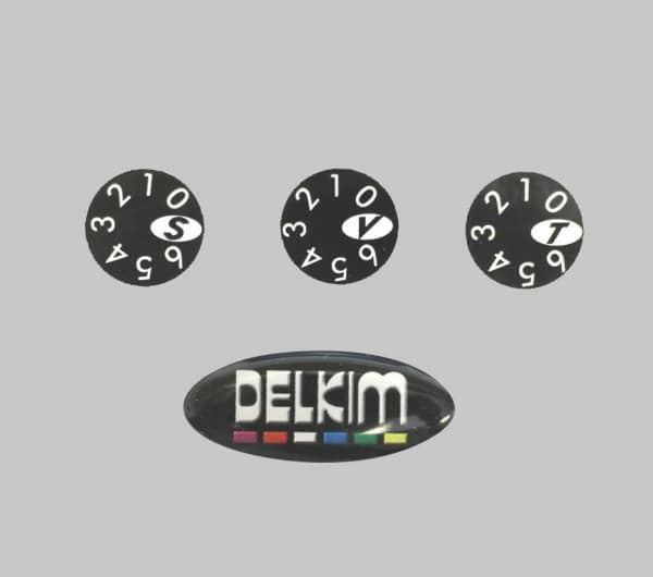 Plus Range Sticker Set (Logo Dome + S,V & T)